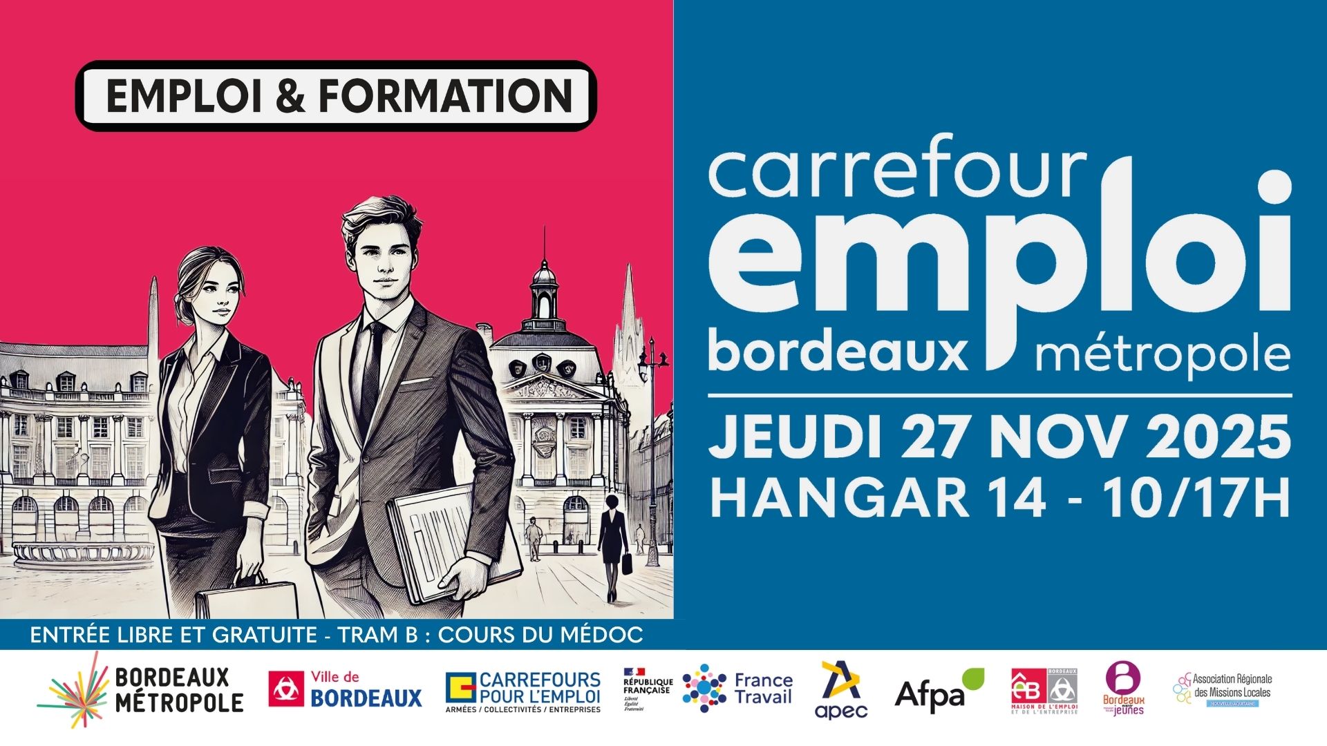 Carrefour emploi Bordeaux Métropole : le salon où les chercheurs d’emploi trouvent leur place !