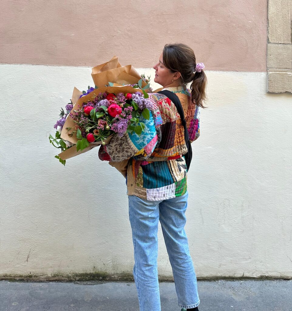Cécile Chatain est passée d'assistante juridique à fleuriste.